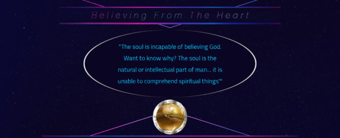 Believing From The Heart