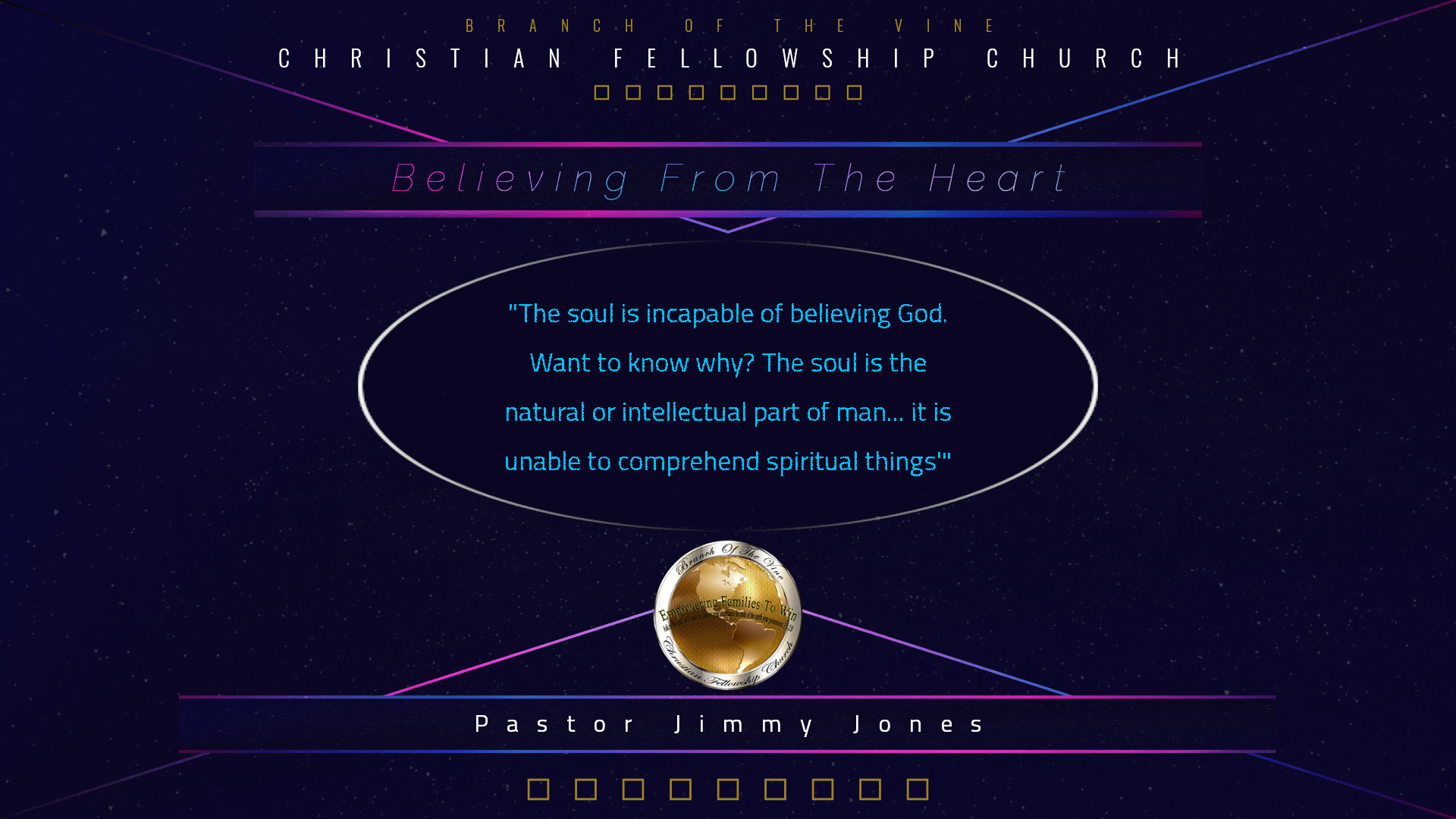 Believing From The Heart