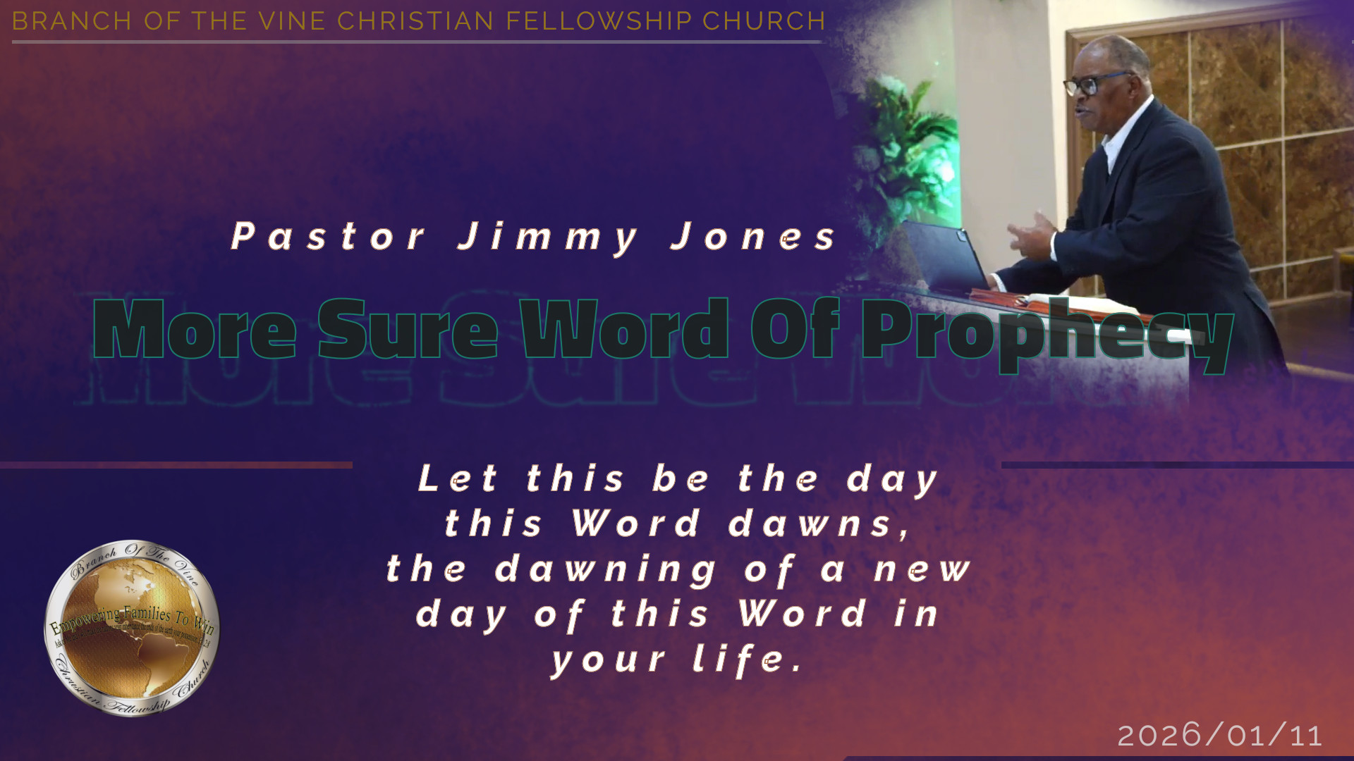 More Sure Word Of Prophecy