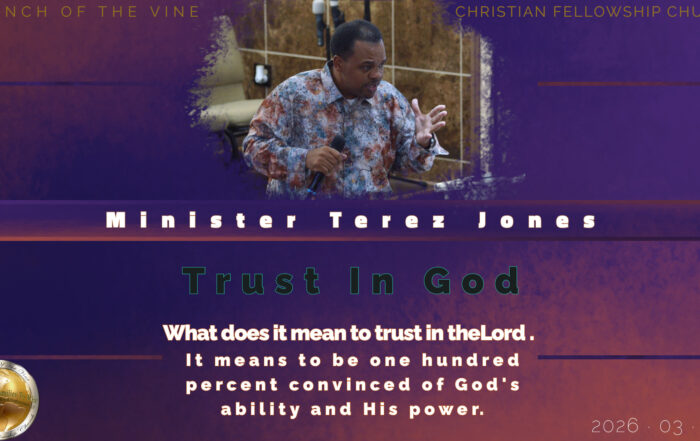 Trust In God
