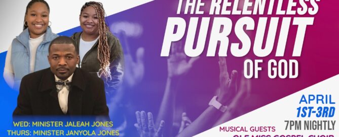 The Relentless Pursuit of God