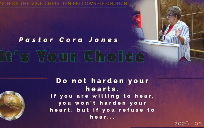 It's Your Choice