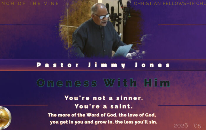Oneness With Him