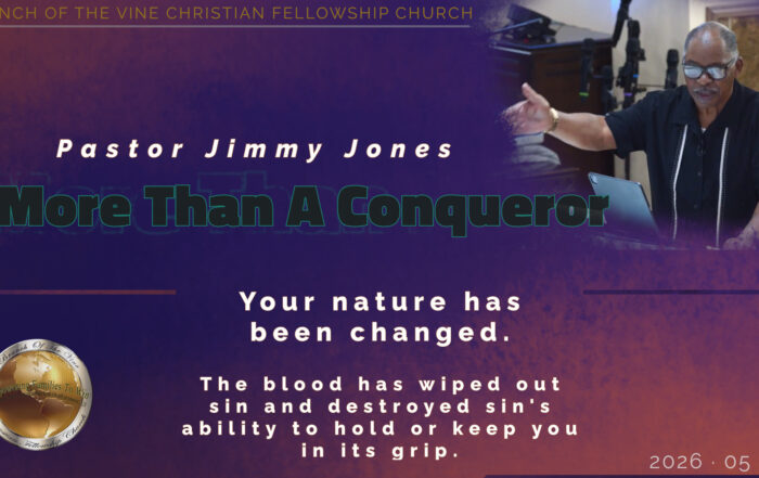More Than A Conqueror