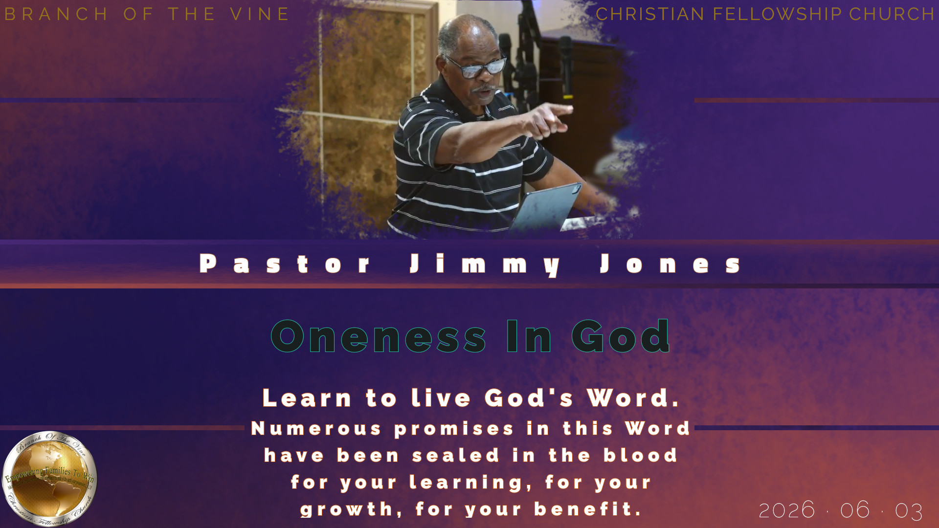 Oneness In God