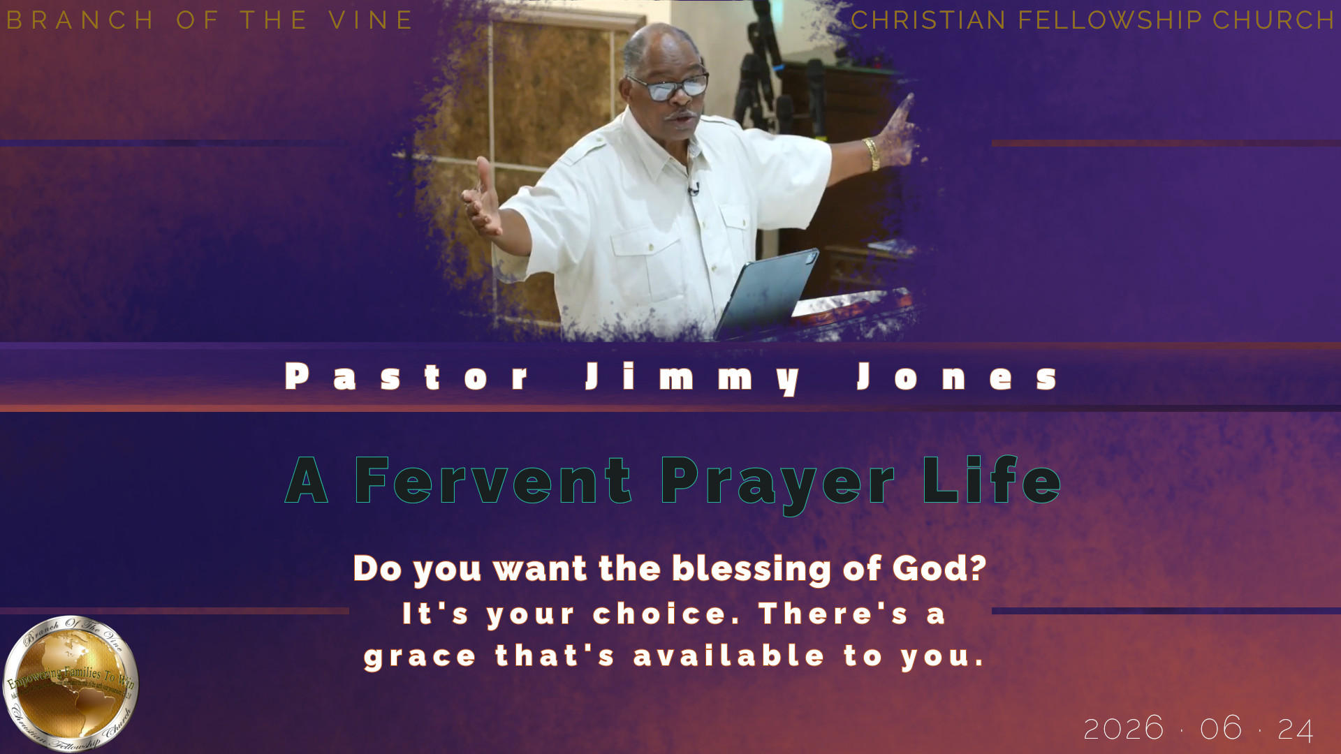 A Fervent Prayer Life