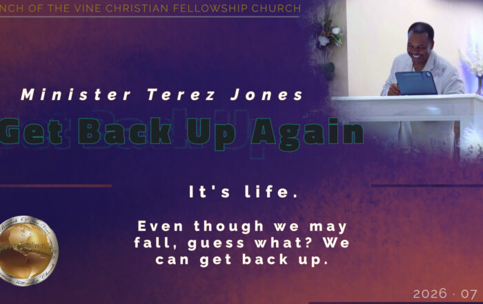 Get Back Up Again