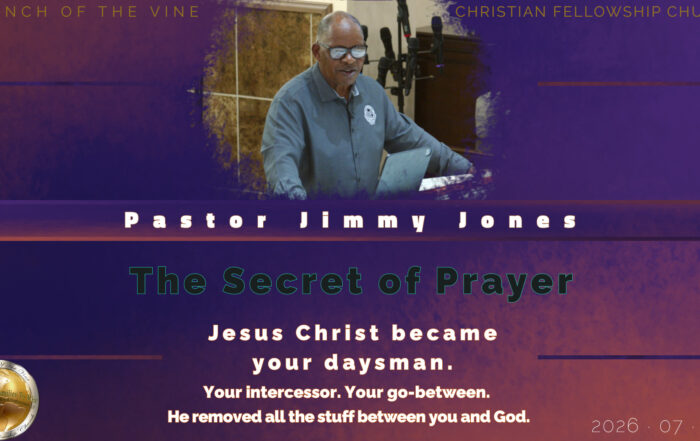 The Secret of Prayer