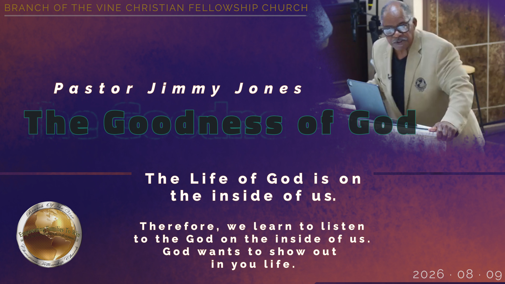 The Goodness of God
