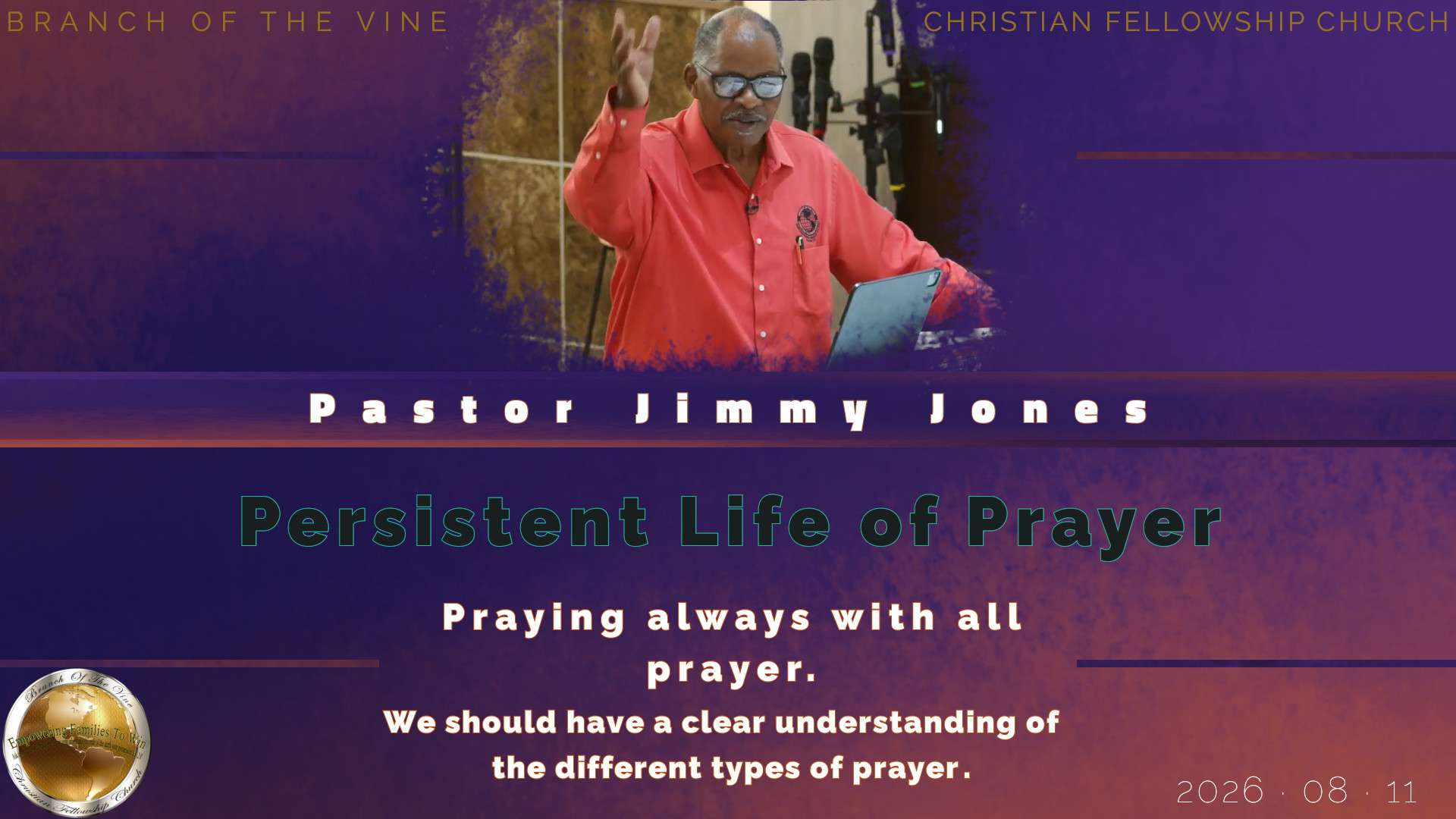 Persistent Life of Prayer