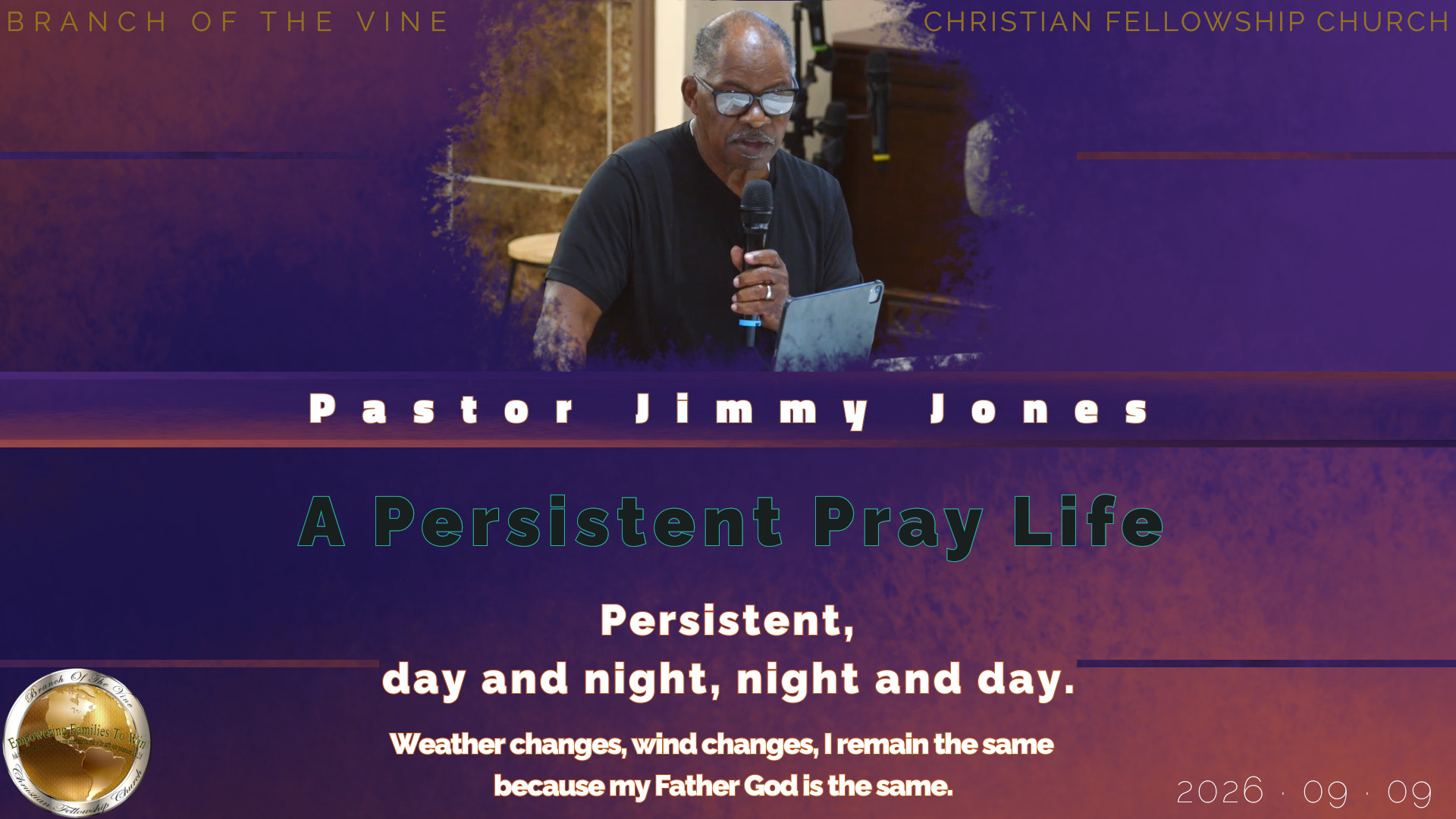 A Persistent Pray Life