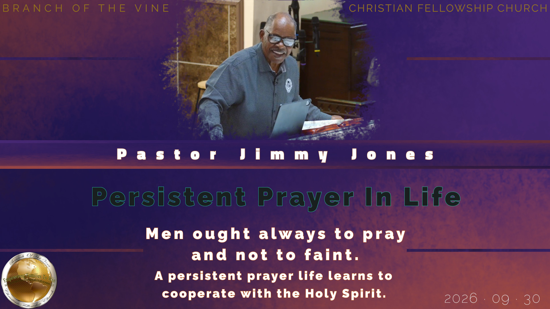 Persistent Prayer In Life