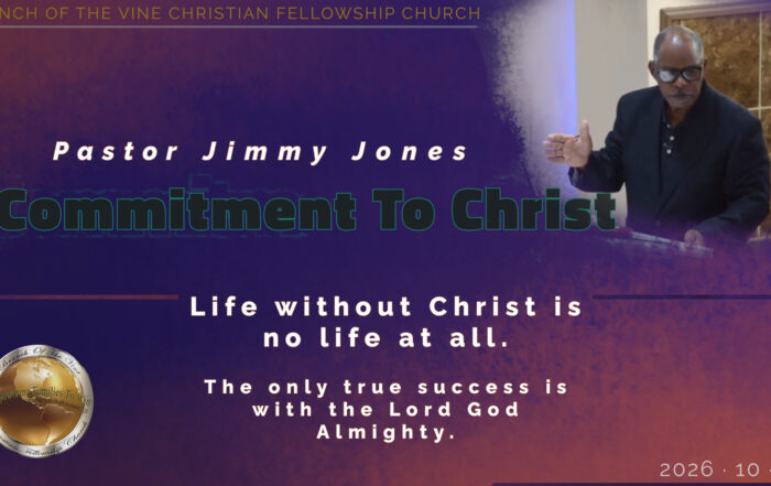 Commitment To Christ