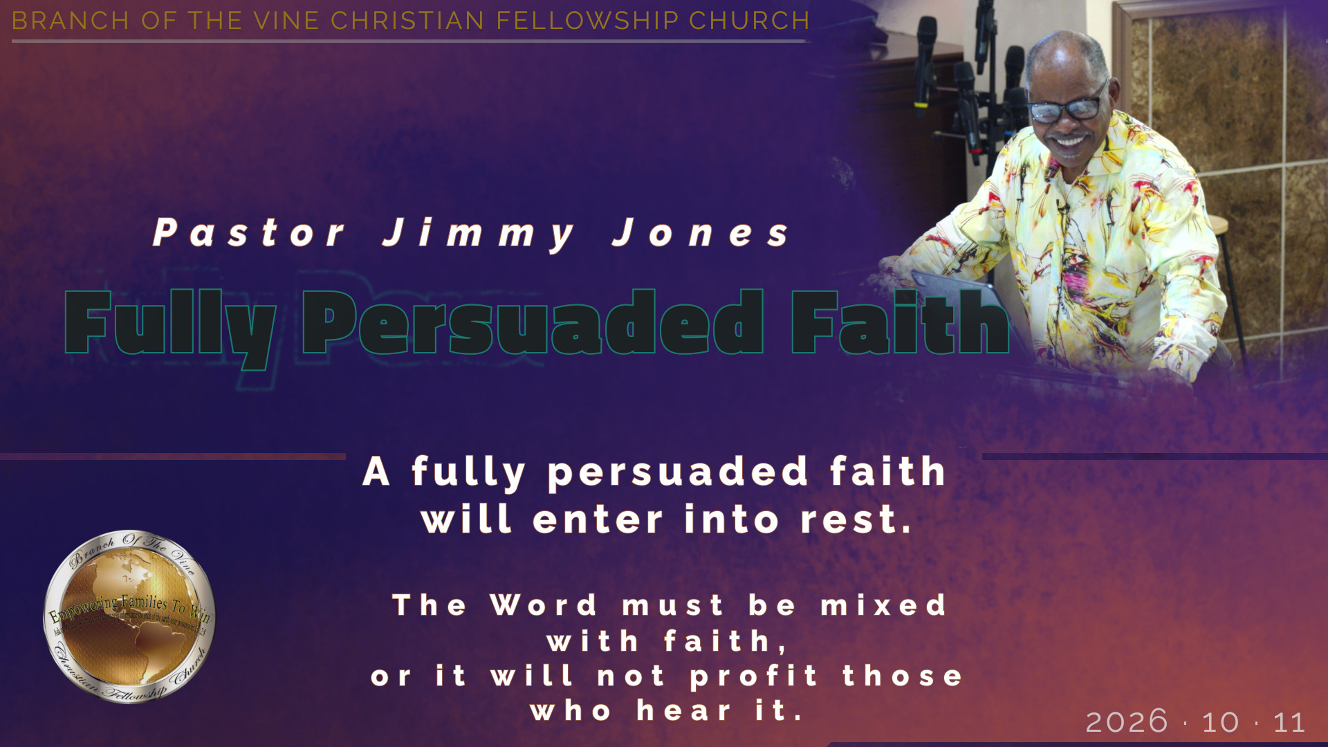 Fully Persuaded Faith