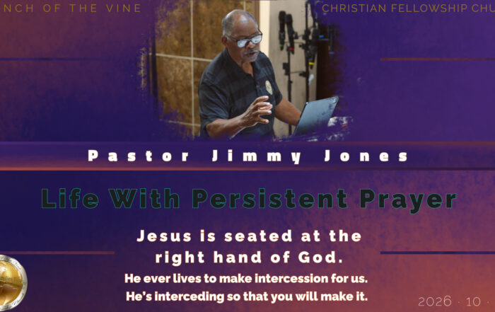 Life With Persistent Prayer